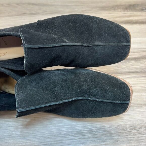 Bird of Flight Riley Ankle Shoes Women's Size 8 Suede Leather Slip On Bootie - Picture 14 of 14